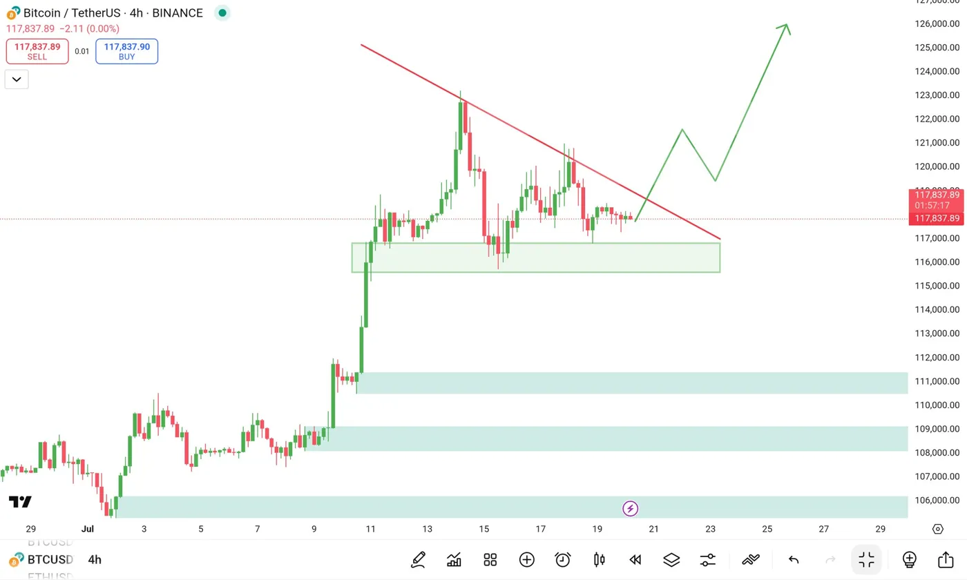 Bitcoin Price Prediction: BTC's $123.1K Peak Signals Local Top – Warnings of Pullback