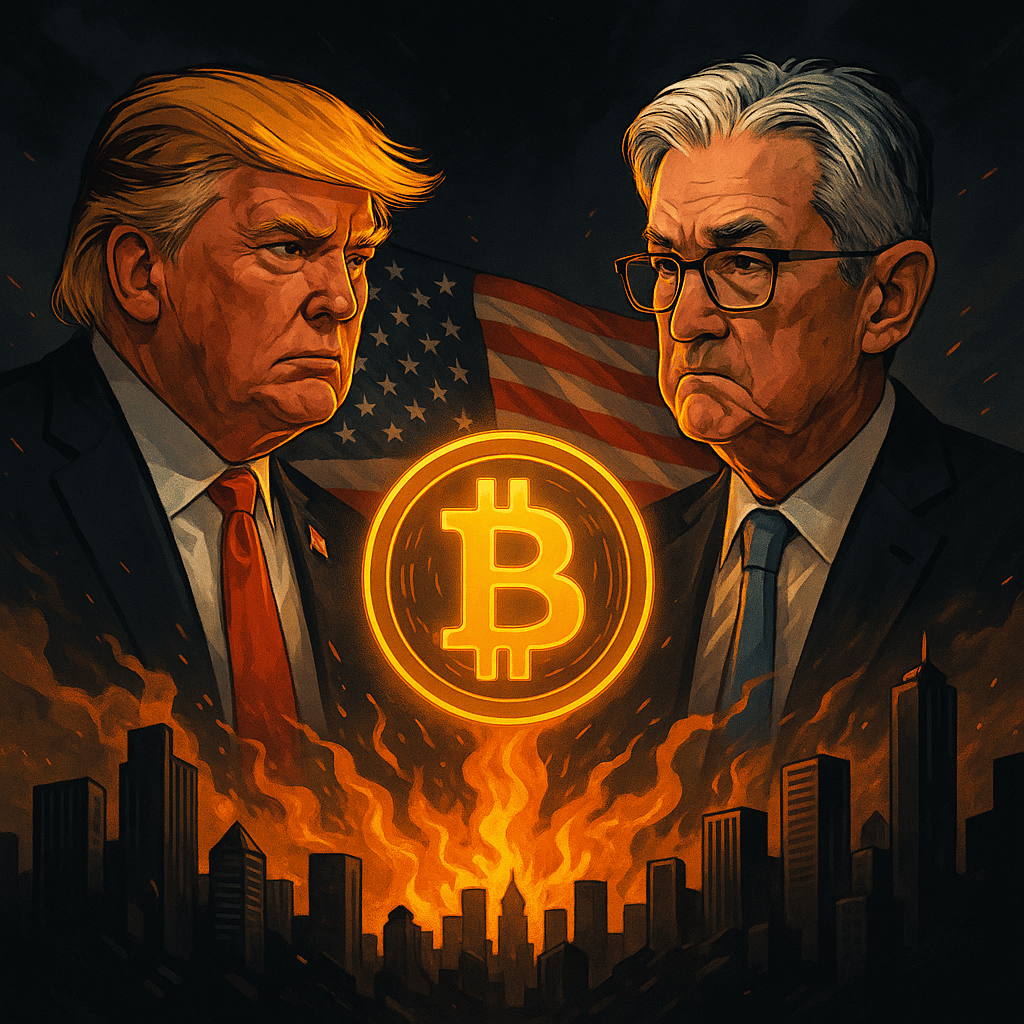 bitcoin trump powell