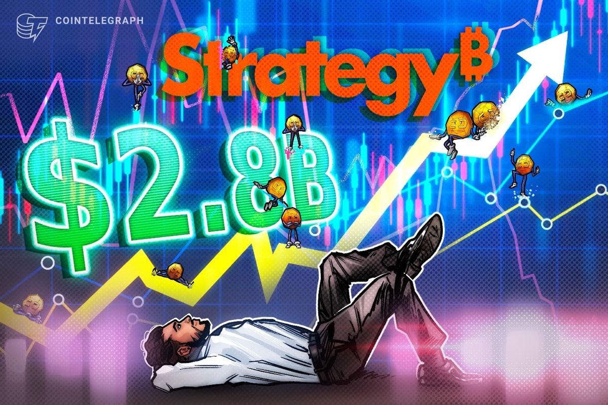 Strategy Q3 Income Narrows to $2.8B as mNAV Shrinks