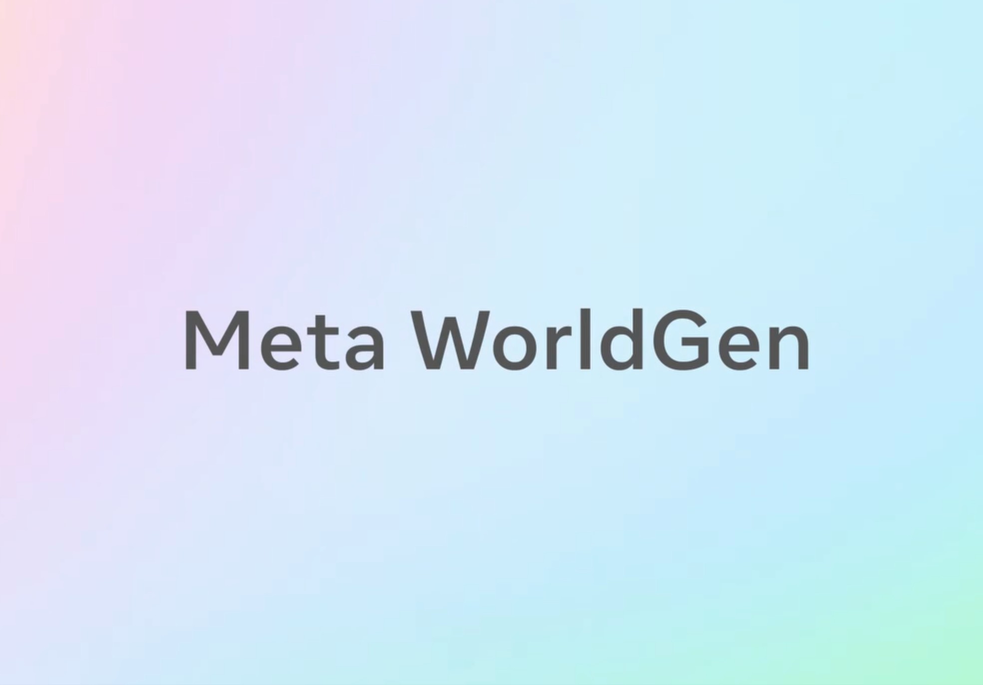 With its WorldGen system, Meta is shifting the use of generative AI for 3D worlds from creating static imagery to fully interactive assets.