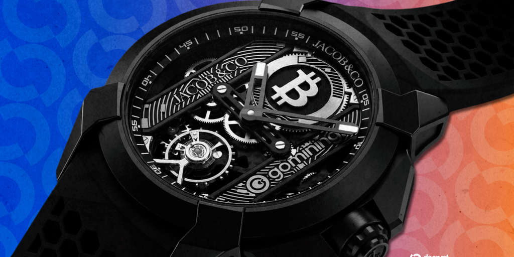 GoMining, Jacob & Co. Debut $40K Luxury Bitcoin Watch Paired With 'Digital Miner'