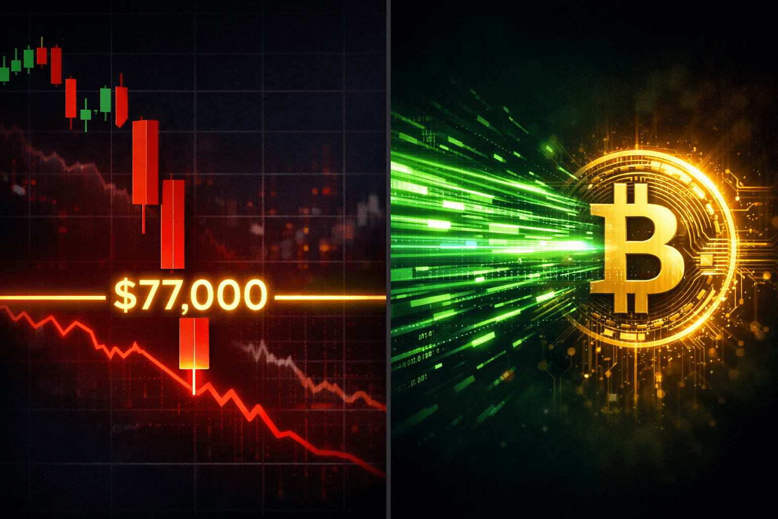 Bitcoin Slides Beneath $77K Support While Bitcoin Hyper Presale Capitalizes on L2 Narrative.